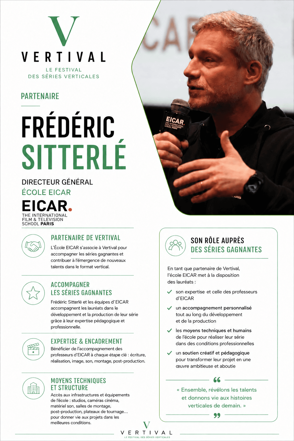Fiche de présentation de EICAR, partenaire du Vertival 2026